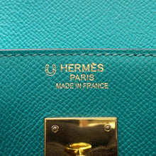 将图像加载到图库查看器中,HERMES Birkin SPO Blue Paon/Pelouse Epsom Size 40