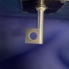 将图像加载到图库查看器中,HERMES HAUT A COURROIES Cosmos Blue Nuit/VioletGradation Togo Leather Size 40