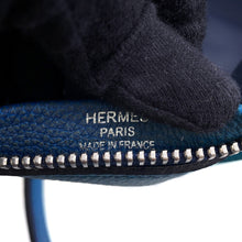 将图像加载到图库查看器中,HERMES Plume Cosmos Blue Nuit/VioletGradation Togo Leather Size 45