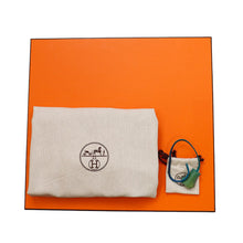 将图像加载到图库查看器中,HERMES Plume Cosmos Blue Nuit/VioletGradation Togo Leather Size 45