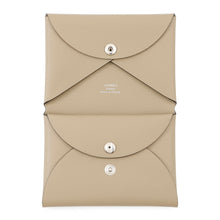 Load image into Gallery viewer, HERMES Calvi Duo Beige Marfa Evercolor