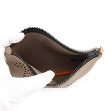 将图像加载到图库查看器中,HERMES Traffic Jam Taupe Grey Nylon Size PM