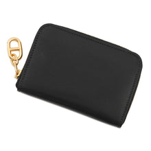 将图像加载到图库查看器中,HERMES Chaine d'Ancre Zip Ango Coin purse Black Evercolor