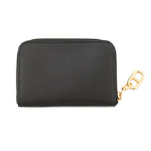 将图像加载到图库查看器中,HERMES Chaine d'Ancre Zip Ango Coin purse Black Evercolor