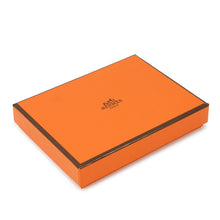 将图像加载到图库查看器中,HERMES Chaine d'Ancre Zip Ango Coin purse Black Evercolor