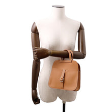 Load image into Gallery viewer, HERMES Halzan Gold Swift Leather Size Mini