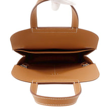Load image into Gallery viewer, HERMES Halzan Gold Swift Leather Size Mini