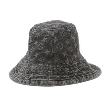 Load image into Gallery viewer, LOUIS VUITTON HatMonogram Denim Hat Size S Black410907 Monogram Denim