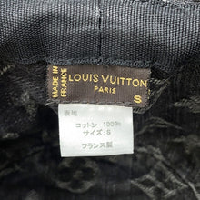 Load image into Gallery viewer, LOUIS VUITTON HatMonogram Denim Hat Size S Black410907 Monogram Denim