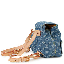 Load image into Gallery viewer, LOUIS VUITTON Sac ad Blue/YellowM95057 Monogram Denim Size PM
