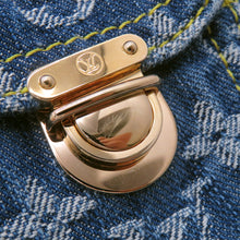 Load image into Gallery viewer, LOUIS VUITTON Sac ad Blue/YellowM95057 Monogram Denim Size PM
