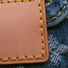 Load image into Gallery viewer, LOUIS VUITTON Sac ad Blue/YellowM95057 Monogram Denim Size PM