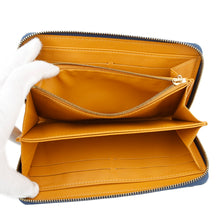 Load image into Gallery viewer, LOUIS VUITTON Zippy Wallet BlueM95341 Monogram Denim