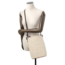 将图像加载到图库查看器中,LOEWE Gate Bucket Bag Anagram 2WAY Handbag Beige/BlackA650Z85X11 Canvas Leather