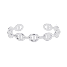 将图像加载到图库查看器中,HERMES Chaine d'Ancre Bangle Size LG SV925