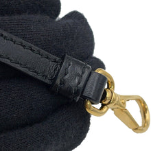 将图像加载到图库查看器中,PRADA Duet Drawstring Bag Shoulder Bag Black1BH038 Soft Calf Leather