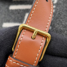 将图像加载到图库查看器中,CELINE CELINE Logo Bucket Shoulder Bag Dark Gray/Brown Felt Leather Size Small