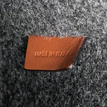 Load image into Gallery viewer, CELINE CELINE Logo Bucket Shoulder Bag Dark Gray/Brown Felt Leather Size Small