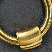 Load image into Gallery viewer, Ferragamo Gancini Margot 2-Way Handbag Gray21H493 Leather