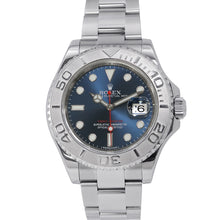 Load image into Gallery viewer, ROLEX Yacht-Master W40mm Stainless Steel PT950 Blue Dial116622