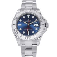 将图像加载到图库查看器中,ROLEX Yacht-Master W40mm Stainless Steel PT950 Blue Dial116622