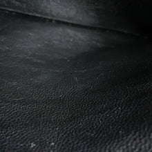 Load image into Gallery viewer, CHANEL one belt Black Caviar Leather