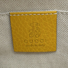 将图像加载到图库查看器中,GUCCI Children's Swing Tote Yellow/Beige355640 Leather