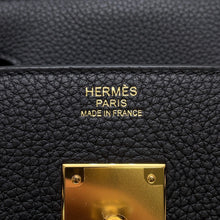 Load image into Gallery viewer, HERMES Birkin Black Togo Leather Size 30