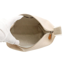 Load image into Gallery viewer, HERMES Brid a Black Beige Canvas Size PM