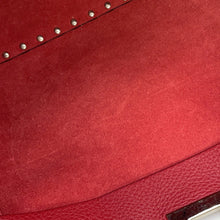 将图像加载到图库查看器中,Valentino Garavani Rock Studded 2-way Shoulder Bag RedNW2B0037VSF Leather