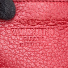 将图像加载到图库查看器中,Valentino Garavani Rock Studded 2-way Shoulder Bag RedNW2B0037VSF Leather