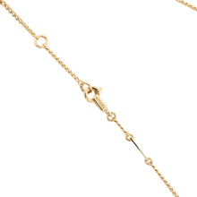 将图像加载到图库查看器中,CELINE Triomphe Necklace Gold460GB6BZI Gold Plated Rhinestone