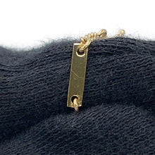 将图像加载到图库查看器中,CELINE Triomphe Necklace Gold460GB6BZI Gold Plated Rhinestone