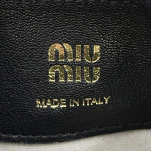 将图像加载到图库查看器中,MIUMIU Mini bag Black5NF460 Leather