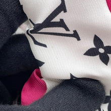 Load image into Gallery viewer, LOUIS VUITTON Scrunchie Set Animogram Zebra PinkM90710 Silk100%