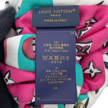 Load image into Gallery viewer, LOUIS VUITTON Scrunchie Set Animogram Zebra PinkM90710 Silk100%