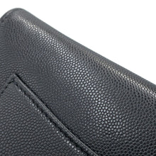 将图像加载到图库查看器中,CHANEL Chain wallet BlackAP4653 Caviar Leather