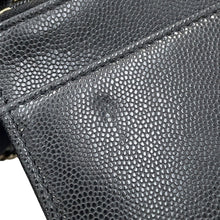 将图像加载到图库查看器中,CHANEL Chain wallet BlackAP4653 Caviar Leather