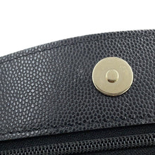 将图像加载到图库查看器中,CHANEL Chain wallet BlackAP4653 Caviar Leather