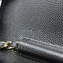 将图像加载到图库查看器中,CHANEL Chain wallet BlackAP4653 Caviar Leather