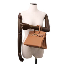 将图像加载到图库查看器中,HERMES Birkin Gold Togo Leather Size 25