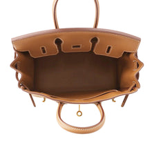 将图像加载到图库查看器中,HERMES Birkin Gold Togo Leather Size 25