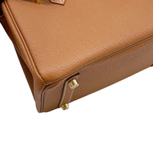 将图像加载到图库查看器中,HERMES Birkin Gold Togo Leather Size 25