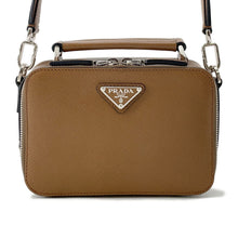 将图像加载到图库查看器中,PRADA BriqueShoulder Bag cinnamon2VH070 Saffiano LeatherLeather