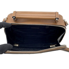 将图像加载到图库查看器中,PRADA BriqueShoulder Bag cinnamon2VH070 Saffiano LeatherLeather