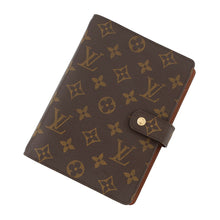将图像加载到图库查看器中,LOUIS VUITTON Agenda Cover BrownR20105 Monogram Size MM