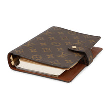 将图像加载到图库查看器中,LOUIS VUITTON Agenda Cover BrownR20105 Monogram Size MM