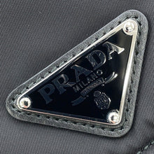 将图像加载到图库查看器中,PRADA Padded Re-Nylon Shoulder Bag Black1BD313 Nylon Leather Size Small