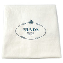 将图像加载到图库查看器中,PRADA Triangle logo Chain tote BlackBR4759 Faux Fur Leather