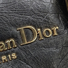 将图像加载到图库查看器中,Dior Grand Tour Bowling Bag BlackM6000UNQD Crinkled Calf Leather Size Small